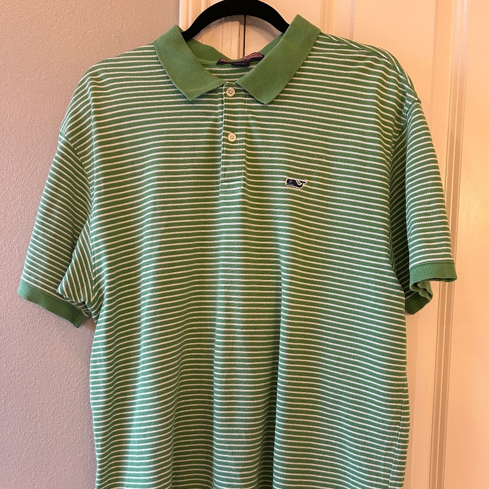 Men’s Vineyard Vines Green Polo